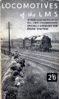 Book cover of Locomotive Spotters' Book - Locomotives of the LMS by London, Midland & Scottish Railway 